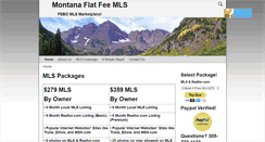 Desktop Screenshot of montanaflatfeemls.com