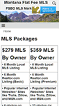 Mobile Screenshot of montanaflatfeemls.com